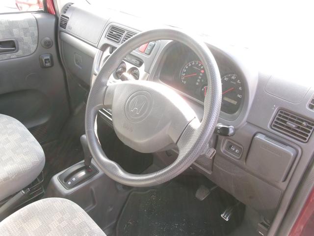 バモス M エアコン パワステ パワーウインドウ エアバック ETC 4ナンバー登録(9枚目)