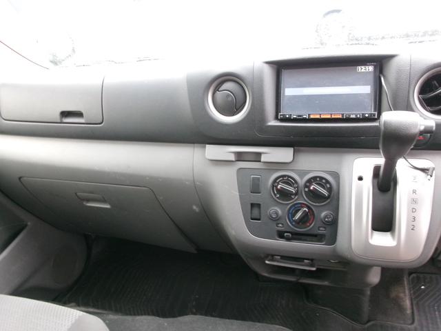 ＮＶ３５０キャラバンバン スーパーロングワイドＤＸターボ　エアコン　パワステ　パワーウインドウ　エアバック　フォグランプ　キーレス　４ドア　ナビ地デジ　バックカメラ　ＥＴＣ　ディーゼルターボ（10枚目）