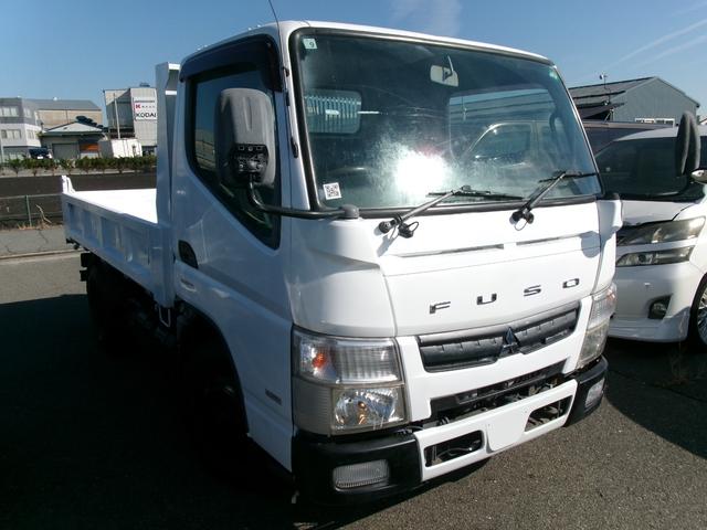 キャンター ダンプ　エアコン　パワステ　パワーウインドウ　エアバック　ＥＴＣ　積載量３０００ｋｇ　電動ミラー（4枚目）