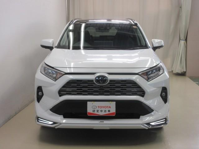 RAV4 G Zパッケージ サンルーフ 4WD フルセグ メモリーナビ バックカメラ 衝突被害軽減システム ETC ドラレコ LEDヘッドランプ フルエアロ(3枚目)