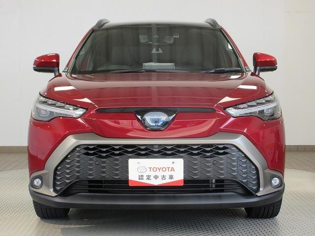 カローラクロス ハイブリッド Z サンルーフ バックカメラ 衝突被害軽減システム ETC LEDヘッドランプ ワンオーナー(2枚目)