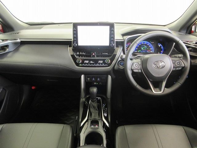 カローラクロス ハイブリッド Z サンルーフ バックカメラ 衝突被害軽減システム ETC LEDヘッドランプ ワンオーナー(8枚目)