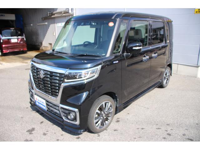 スペーシア カスタム HYBRID XSターボ 2型 全方位ナビ ETC ドライブレコーダー バックカメラ オートライト スライドドア 純正ナビ プッシュスタート シートヒーター オートエアコン 衝突被害軽減システム アイドリングストップ 横滑り防止機能 衝突安全ボディ(21枚目)