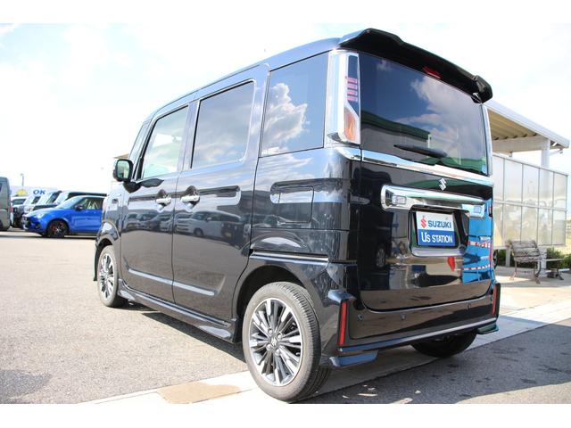 スペーシア カスタム HYBRID XSターボ 2型 全方位ナビ ETC ドライブレコーダー バックカメラ オートライト スライドドア 純正ナビ プッシュスタート シートヒーター オートエアコン 衝突被害軽減システム アイドリングストップ 横滑り防止機能 衝突安全ボディ(24枚目)