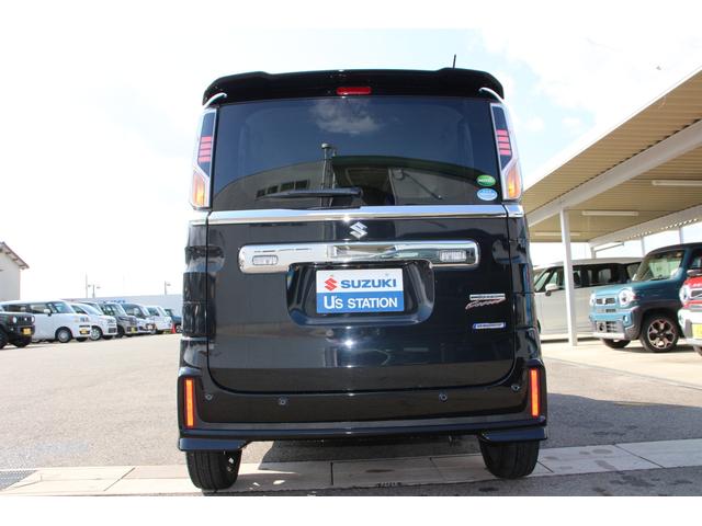 スペーシア カスタム HYBRID XSターボ 2型 全方位ナビ ETC ドライブレコーダー バックカメラ オートライト スライドドア 純正ナビ プッシュスタート シートヒーター オートエアコン 衝突被害軽減システム アイドリングストップ 横滑り防止機能 衝突安全ボディ(25枚目)