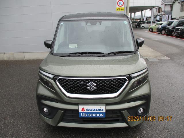 ソリオバンディット バンディット　ＨＹＢＲＩＤ　ＭＶ　２型　全方位モニターナビ　バックカメラ　オートライト　スライドドア　純正ナビ　プッシュスタート　シートヒーター　オートエアコン　衝突被害軽減システム　アイドリングストップ　横滑り防止機能　衝突安全ボディ（22枚目）