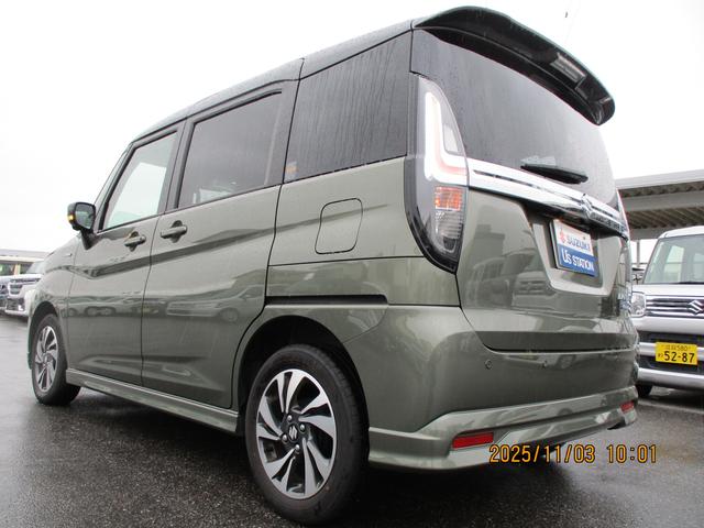 ソリオバンディット バンディット　ＨＹＢＲＩＤ　ＭＶ　２型　全方位モニターナビ　バックカメラ　オートライト　スライドドア　純正ナビ　プッシュスタート　シートヒーター　オートエアコン　衝突被害軽減システム　アイドリングストップ　横滑り防止機能　衝突安全ボディ（26枚目）