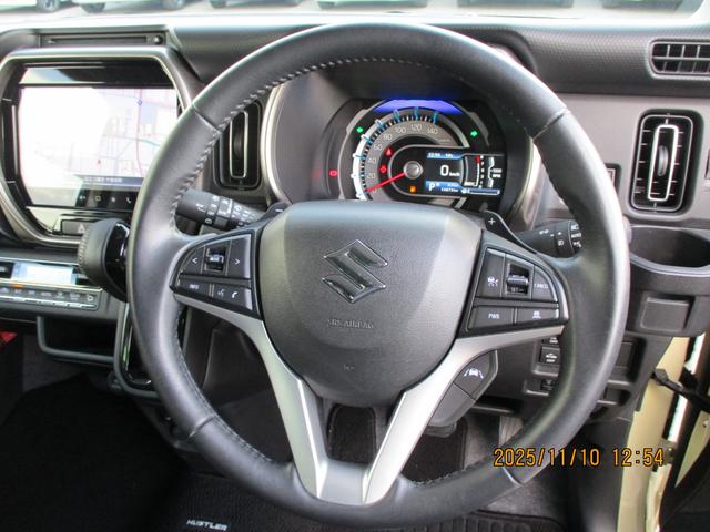 ハスラー JスタイルIIターボ 2型 全方位ナビ ETC ドラレコ バックカメラ ドライブレコーダー オートライト 純正ナビ プッシュスタート シートヒーター オートエアコン 衝突被害軽減システム アイドリングストップ 横滑り防止機能 衝突安全ボディ(47枚目)