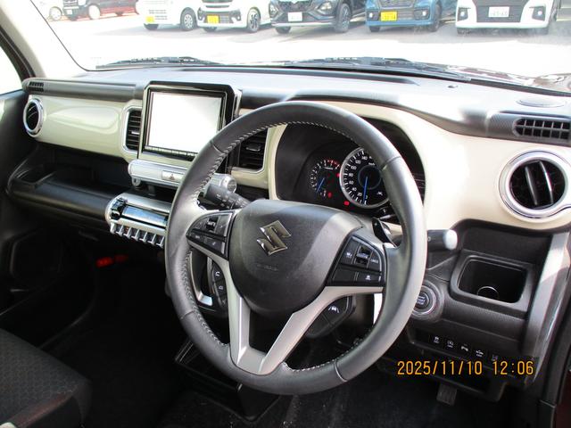 クロスビー HYBRID MZ 3型 全方位ナビ LEDヘッドライト バックカメラ オートライト 純正ナビ プッシュスタート シートヒーター オートエアコン 衝突被害軽減システム 横滑り防止機能 衝突安全ボディ(9枚目)