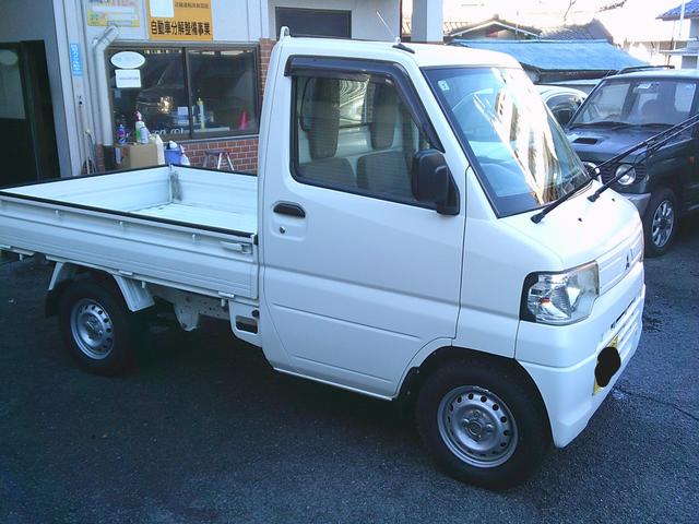 ミニキャブトラック Ｖタイプ　４ＷＤ・５速・エアコン・パワステ・スタッドレスタイヤ（5枚目）