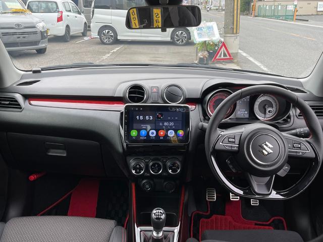 スイフトスポーツ ベースグレード　運転席ＲＥＣＡＲＯ　Ｒ’ｓハイパフォーマンスダンパーセット　ＳＵＳＰＥＮＳＩＯＮＰＬＵＳ　ＳＴＲスプリング　ＥＮＫＥＩＲａｃｉｎｇ１７ＡＷ　ＶＩＴＯＵＲ　ＴＥＭＰＥＳＴＡ　ＥＮＤＬＥＳＳパッド（22枚目）