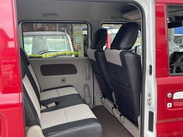 エブリイ ジョインターボ　車中泊仕様　ベッドマット　ポータブル電源配線　エブラーフェイスチェンジキット　ハードカーゴ　ペイント　１２インチアルミ＆ホイール　シートカバー千鳥柄　両側パワースライドドア　オートＡＣ（35枚目）