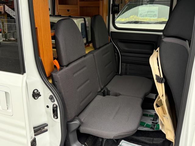 N-VAN  +スタイルファンターボ 軽キャンピングカー ポップアップ シエル 家具 ベッドマット 電子レンジ テーブル(32枚目)