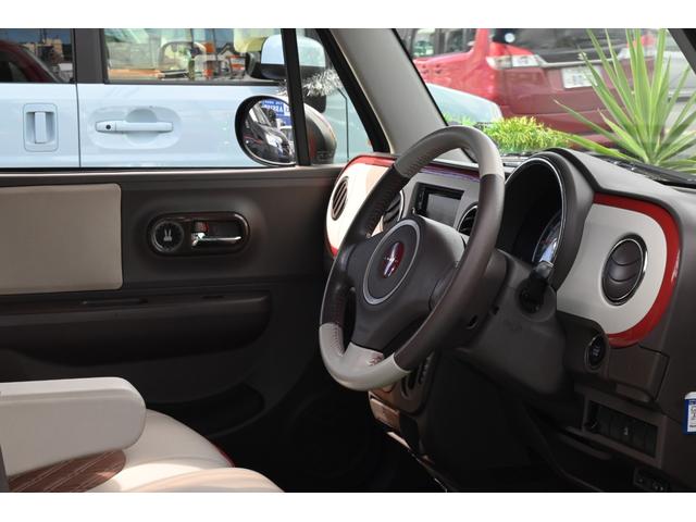 アルトラパンショコラ G 禁煙車 HIDヘッドライト プッシュスタート スマートキー TV Bluetooth ETC 専用合皮シート 純正14インチアルミ(18枚目)