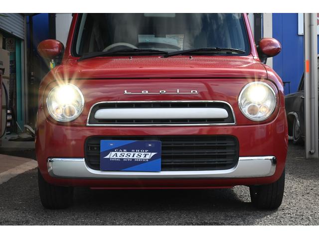 アルトラパンショコラ G 禁煙車 HIDヘッドライト プッシュスタート スマートキー TV Bluetooth ETC 専用合皮シート 純正14インチアルミ(27枚目)