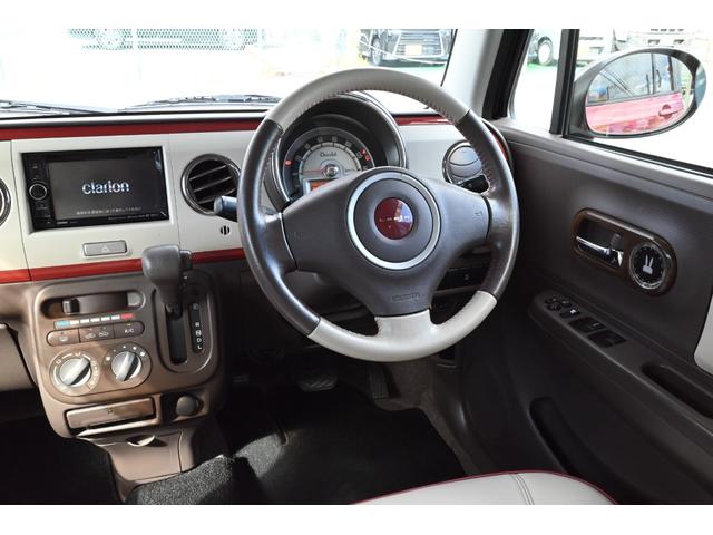 アルトラパンショコラ G 禁煙車 HIDヘッドライト プッシュスタート スマートキー TV Bluetooth ETC 専用合皮シート 純正14インチアルミ(30枚目)