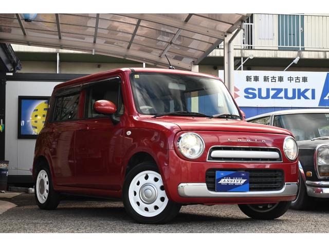 アルトラパンショコラ G 禁煙車 HIDヘッドライト プッシュスタート スマートキー TV Bluetooth ETC 専用合皮シート 純正14インチアルミ(56枚目)