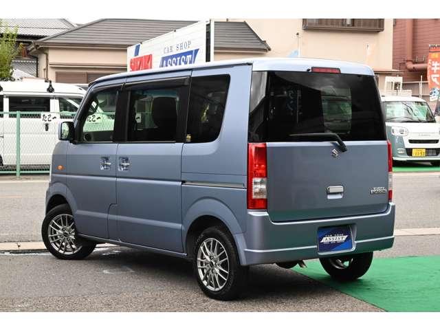 エブリイワゴン JPターボ 禁煙 社外14インチアルミ キーレス キーレス 点検記録簿付き 車検整備付(4枚目)