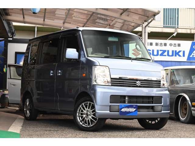 エブリイワゴン JPターボ 禁煙 社外14インチアルミ キーレス キーレス 点検記録簿付き 車検整備付(68枚目)