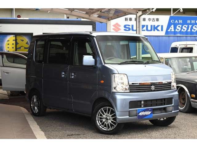 エブリイワゴン JPターボ 禁煙 社外14インチアルミ キーレス キーレス 点検記録簿付き 車検整備付(70枚目)