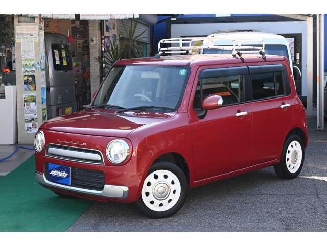 アルトラパンショコラ Ｘ　禁煙車　ＴＶ　メモリーナビ　プッシュスタート　スマートキー　ＨＩＤヘッドランプ　オートエアコン　専用合皮シート　１４ｉｎアルミ　ルーフキャリア　ＥＴＣ　ＤＶＤ再生（9枚目）