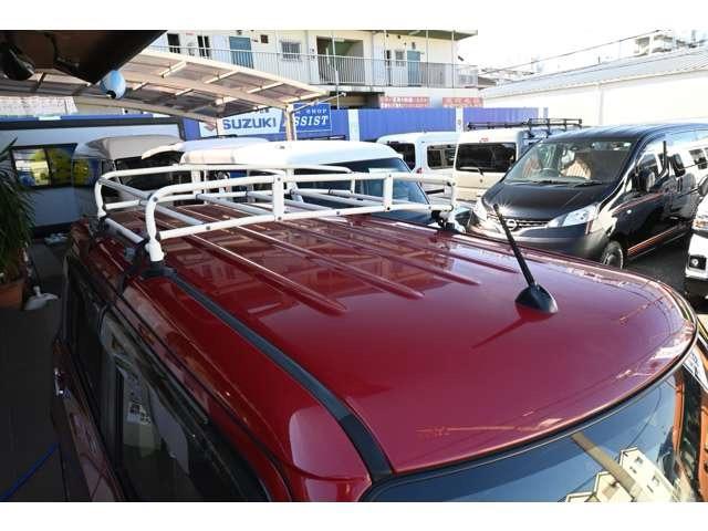 アルトラパンショコラ Ｘ　禁煙車　ＴＶ　メモリーナビ　プッシュスタート　スマートキー　ＨＩＤヘッドランプ　オートエアコン　専用合皮シート　１４ｉｎアルミ　ルーフキャリア　ＥＴＣ　ＤＶＤ再生（28枚目）