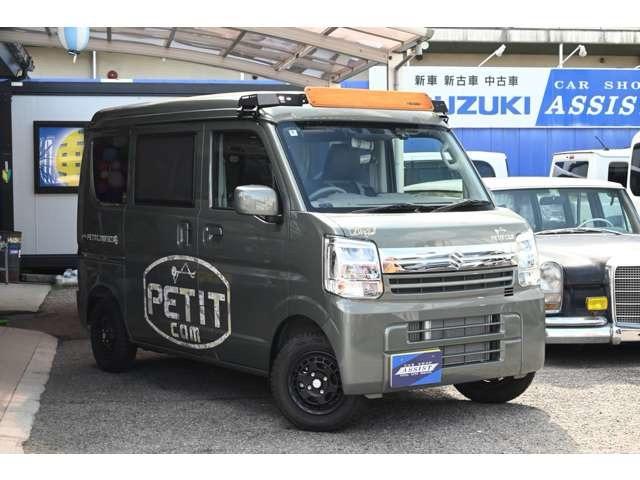 エブリイ ジョインターボ　ハイルーフ　ぷちキャンＷＡＧ　軽キャン　キャンピング　ＤＣクーラー　外部電源　展示車　後席モニター　ＡＣコンセント　フルセグＴＶ　ナビ　前後ドラレコ　バックカメラ　Ｂｌｕｅｔｏｏｔｈ　スマートキー（10枚目）