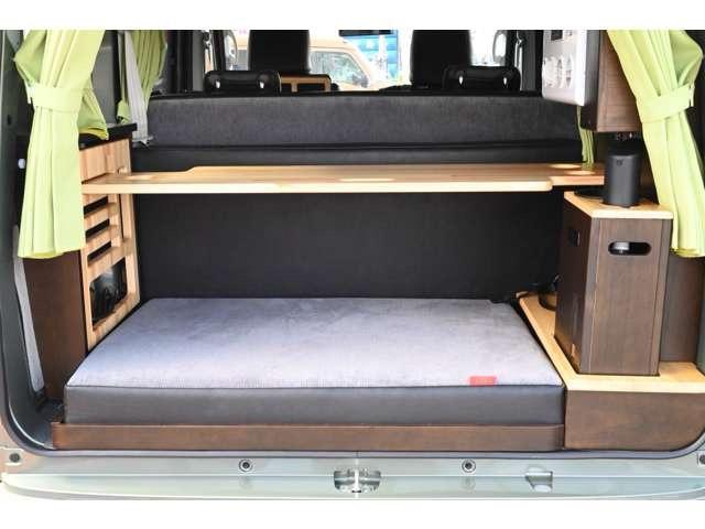 エブリイ ジョインターボ　ハイルーフ　ぷちキャンＷＡＧ　軽キャン　キャンピング　ＤＣクーラー　外部電源　展示車　後席モニター　ＡＣコンセント　フルセグＴＶ　ナビ　前後ドラレコ　バックカメラ　Ｂｌｕｅｔｏｏｔｈ　スマートキー（26枚目）