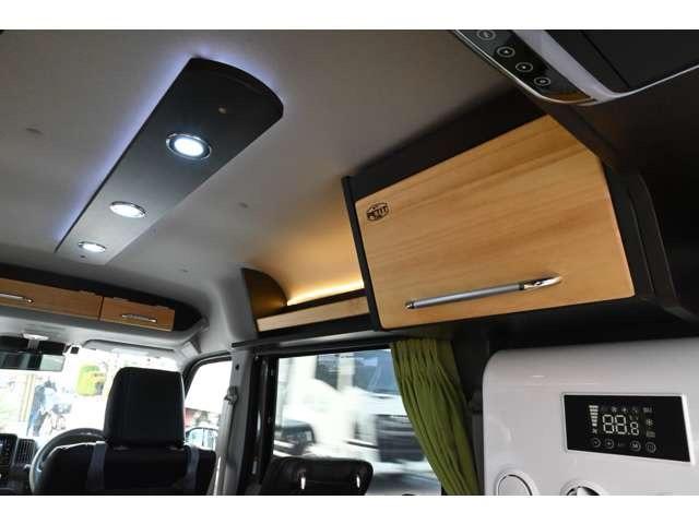 エブリイ ジョインターボ　ハイルーフ　ぷちキャンＷＡＧ　軽キャン　キャンピング　ＤＣクーラー　外部電源　展示車　後席モニター　ＡＣコンセント　フルセグＴＶ　ナビ　前後ドラレコ　バックカメラ　Ｂｌｕｅｔｏｏｔｈ　スマートキー（32枚目）