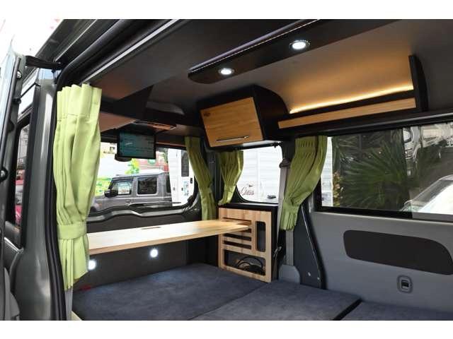 エブリイ ジョインターボ　ハイルーフ　ぷちキャンＷＡＧ　軽キャン　キャンピング　ＤＣクーラー　外部電源　展示車　後席モニター　ＡＣコンセント　フルセグＴＶ　ナビ　前後ドラレコ　バックカメラ　Ｂｌｕｅｔｏｏｔｈ　スマートキー（33枚目）