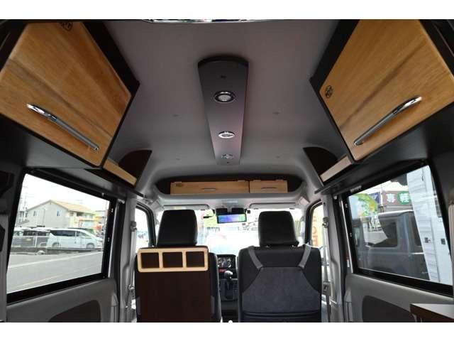 エブリイ ジョインターボ　ハイルーフ　ぷちキャンＷＡＧ　軽キャン　キャンピング　ＤＣクーラー　外部電源　展示車　後席モニター　ＡＣコンセント　フルセグＴＶ　ナビ　前後ドラレコ　バックカメラ　Ｂｌｕｅｔｏｏｔｈ　スマートキー（36枚目）