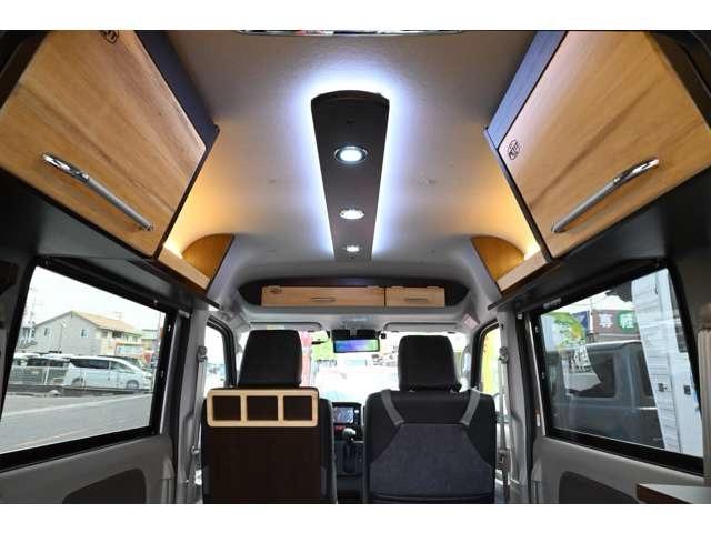 エブリイ ジョインターボ　ハイルーフ　ぷちキャンＷＡＧ　軽キャン　キャンピング　ＤＣクーラー　外部電源　展示車　後席モニター　ＡＣコンセント　フルセグＴＶ　ナビ　前後ドラレコ　バックカメラ　Ｂｌｕｅｔｏｏｔｈ　スマートキー（37枚目）