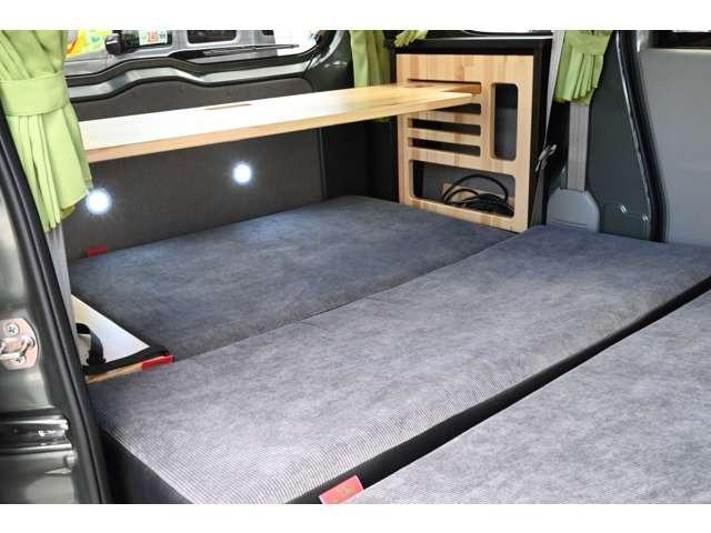 エブリイ ジョインターボ　ハイルーフ　ぷちキャンＷＡＧ　軽キャン　キャンピング　ＤＣクーラー　外部電源　展示車　後席モニター　ＡＣコンセント　フルセグＴＶ　ナビ　前後ドラレコ　バックカメラ　Ｂｌｕｅｔｏｏｔｈ　スマートキー（43枚目）