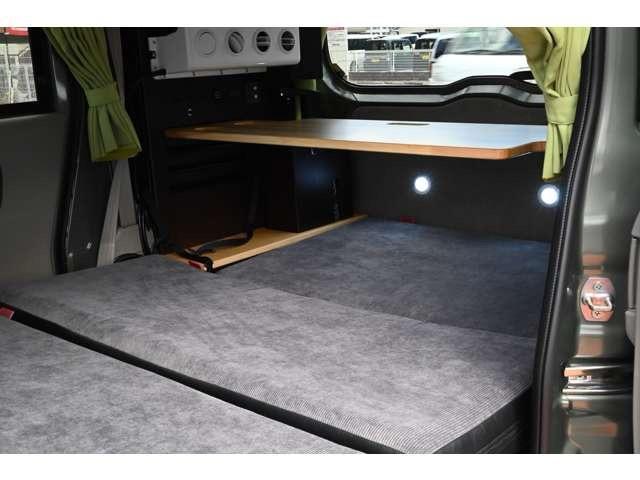 エブリイ ジョインターボ　ハイルーフ　ぷちキャンＷＡＧ　軽キャン　キャンピング　ＤＣクーラー　外部電源　展示車　後席モニター　ＡＣコンセント　フルセグＴＶ　ナビ　前後ドラレコ　バックカメラ　Ｂｌｕｅｔｏｏｔｈ　スマートキー（45枚目）