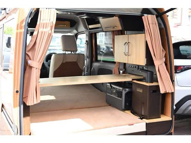 エブリイ ジョインターボ　ハイルーフ　ぷちキャンＰＡＷ×ＤＡＭＤリトルＤ　軽キャン　キャンピング　展示車　後席モニター　ＡＣコンセント　フルセグナビ　前後ドラレコ　ＥＴＣ２．０　バックカメラ　Ｂｌｕｅｔｏｏｔｈ　シートヒーター（34枚目）