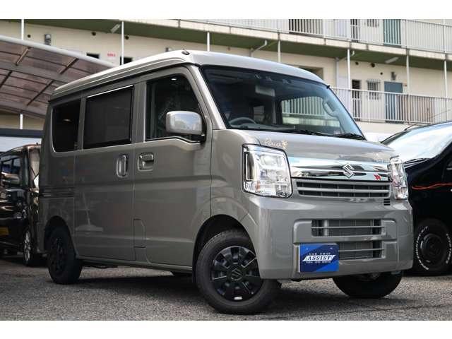 エブリイ ジョインターボ　ハイルーフ　軽キャン　ぷちキャンＰＡＷ　キャンピング　車中泊　テーブル　ＡＣコンセント　展示車　ディスプレイオ－ディオ　Ｂｌｕｅｔｏｏｔｈ　Ｂカメラ　フリップダウンモニター　ＵＳＢ　Ｃタイプ　ドラレコ（3枚目）