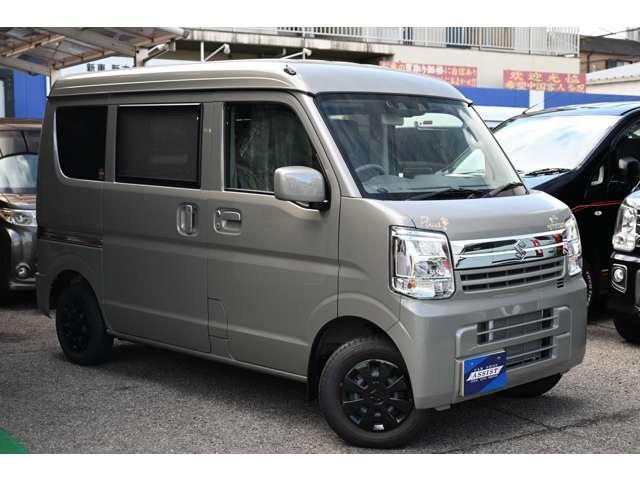 エブリイ ジョインターボ　ハイルーフ　軽キャン　ぷちキャンＰＡＷ　キャンピング　車中泊　テーブル　ＡＣコンセント　展示車　ディスプレイオ－ディオ　Ｂｌｕｅｔｏｏｔｈ　Ｂカメラ　フリップダウンモニター　ＵＳＢ　Ｃタイプ　ドラレコ（11枚目）