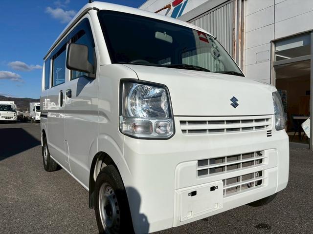 エブリイ ＰＡ　ハイルーフ・５ＡＧＳ・荷室フルフラット・純正ＡＭ／ＦＭラジオ・ヘッドライトレベライザー・フロアゴムマット・バイザー・マニュアルエアコン・１２インチ純正スチールホイール（2枚目）