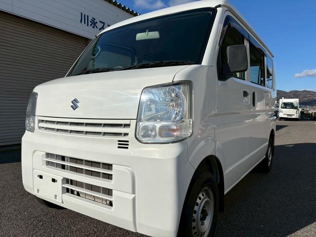 エブリイ ＰＡ　ハイルーフ・５ＡＧＳ・荷室フルフラット・純正ＡＭ／ＦＭラジオ・ヘッドライトレベライザー・フロアゴムマット・バイザー・マニュアルエアコン・１２インチ純正スチールホイール（6枚目）