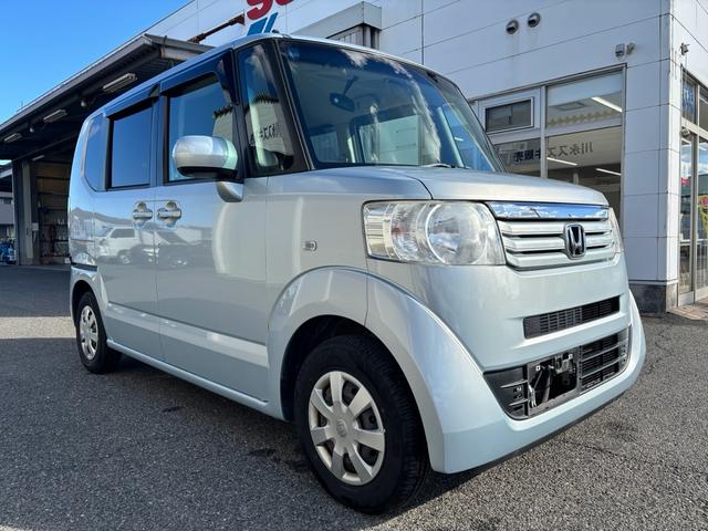 Ｎ－ＢＯＸ Ｇ・Ｌパッケージ　社外ナビ・ＣＤ・ＤＶＤ・ＵＳＢ・ＴＶ・ＦＭ／ＡＭラジオ・バックカメラ・ＥＴＣ・両側スライド片側電動ドア・オートエアコン・電動格納ドアミラー・ＥＳＣ・ＡＢＳ・純正フロアマット・プッシュスタート・ＣＶＴ（2枚目）