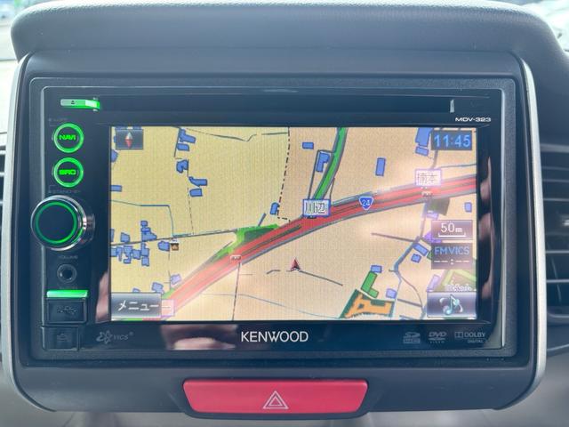 Ｎ－ＢＯＸ Ｇ・Ｌパッケージ　社外ナビ・ＣＤ・ＤＶＤ・ＵＳＢ・ＴＶ・ＦＭ／ＡＭラジオ・バックカメラ・ＥＴＣ・両側スライド片側電動ドア・オートエアコン・電動格納ドアミラー・ＥＳＣ・ＡＢＳ・純正フロアマット・プッシュスタート・ＣＶＴ（77枚目）