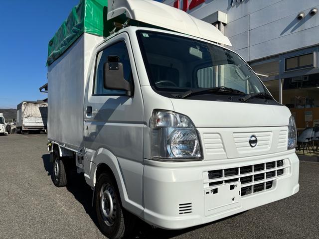 ＮＴ１００クリッパートラック 　宅配仕様・３ＡＴ・社外ナビ・フルセグ・バックカメラ・ＡＢＳ・荷台幌付・ラッシングレール・４枚リーフスプリング・Ｗエアバック・フロアゴムマット・エアコン・パワステ・ヘッドライトレベライザー・スペアタイヤ（2枚目）