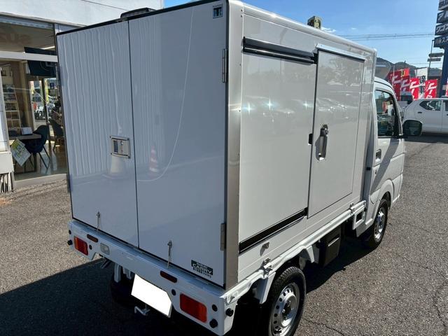 キャリイトラック 冷蔵冷凍車　冷蔵冷凍車・ー５度設定・スズキ純正架装・サーモキング製・１ＷＡＹ・両側スライドドア・４ＡＴ・４ＷＤ・樹脂製スノコ・デュアルカメラブレーキサポート・ＡＣ・ＰＳ・ＰＷ・集中ドアロック・キーレス・４枚リーフ（40枚目）