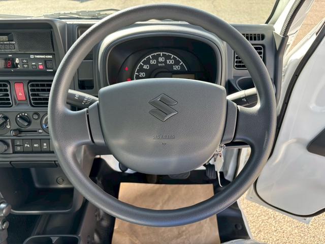 キャリイトラック 冷蔵冷凍車　冷蔵冷凍車・ー５度設定・スズキ純正架装・サーモキング製・１ＷＡＹ・両側スライドドア・４ＡＴ・４ＷＤ・樹脂製スノコ・デュアルカメラブレーキサポート・ＡＣ・ＰＳ・ＰＷ・集中ドアロック・キーレス・４枚リーフ（73枚目）