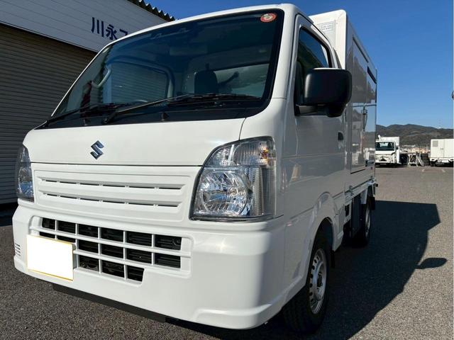 キャリイトラック 　冷蔵冷凍車・ー５度設定・スズキ純正荷箱・サーモキング製・１ＷＡＹ・両側スライドドア・４ＡＴ・２ＷＤ・樹脂製スノコ・デュアルカメラブレーキサポート・ＡＣ・ＰＳ・ＰＷ・集中ドアロック・キーレス・４枚リーフ（6枚目）