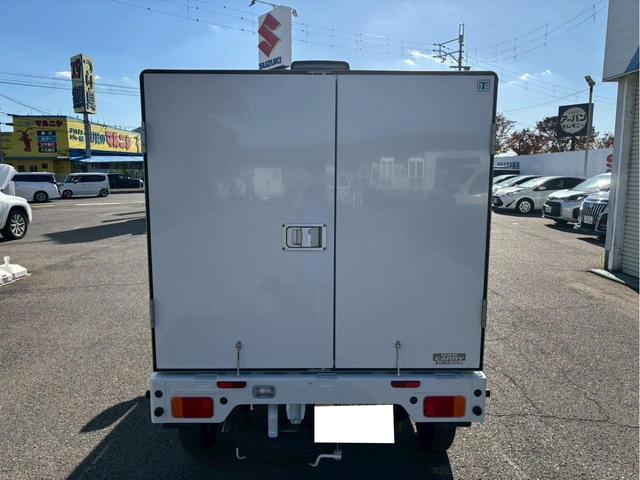 キャリイトラック 　冷蔵冷凍車・ー５度設定・スズキ純正荷箱・サーモキング製・１ＷＡＹ・両側スライドドア・４ＡＴ・２ＷＤ・樹脂製スノコ・デュアルカメラブレーキサポート・ＡＣ・ＰＳ・ＰＷ・集中ドアロック・キーレス・４枚リーフ（38枚目）