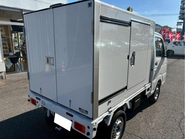 キャリイトラック 　冷蔵冷凍車・ー５度設定・スズキ純正荷箱・サーモキング製・１ＷＡＹ・両側スライドドア・４ＡＴ・２ＷＤ・樹脂製スノコ・デュアルカメラブレーキサポート・ＡＣ・ＰＳ・ＰＷ・集中ドアロック・キーレス・４枚リーフ（40枚目）