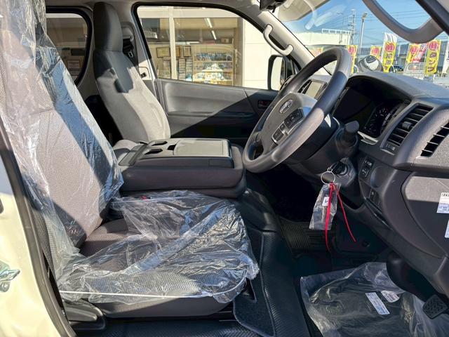 ハイエースバン ＤＸ　ＧＬパッケージ　純正ビルトインＥＴＣ　トヨタセーフティセンス　１ＧＤディーゼルターボエンジン　ステアリングスイッチ　前後同色バンパー　メッキグリル　メッキバックドアガーニッシュ　リヤコンビランプ　ホイールキャップ（61枚目）