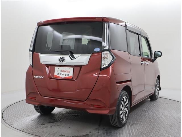 ルーミー カスタムG フルセグ メモリーナビ DVD再生 ミュージックプレイヤー接続可 バックカメラ 衝突被害軽減システム ETC 両側電動スライド LEDヘッドランプ ワンオーナー 記録簿 アイドリングストップ(5枚目)