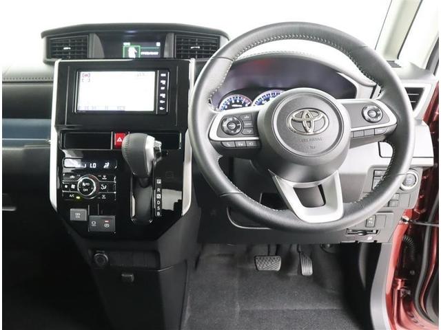 ルーミー カスタムG フルセグ メモリーナビ DVD再生 ミュージックプレイヤー接続可 バックカメラ 衝突被害軽減システム ETC 両側電動スライド LEDヘッドランプ ワンオーナー 記録簿 アイドリングストップ(8枚目)